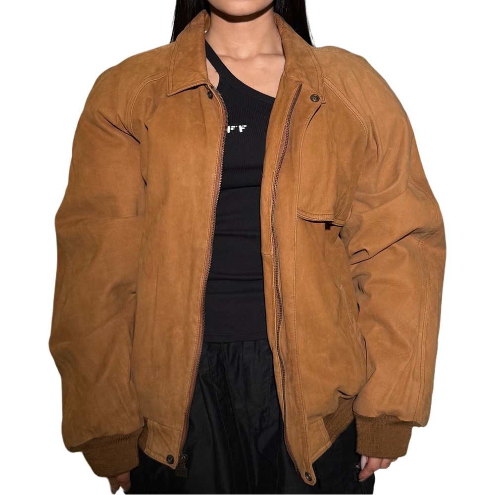 1990s Vintage Marlboro Adventure Genuine Leather Jacket